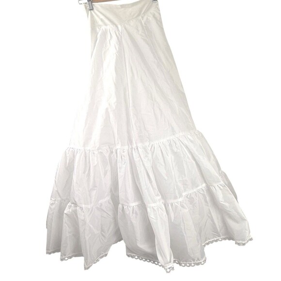 David’s Bridal White Crinoline Petticoat 6 NWT Wedding Dress Slip 2-Tier Prom - Picture 4 of 8